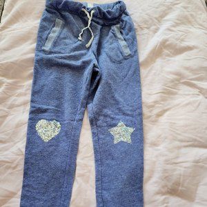 Crewcuts Girls Knit Like Joggers with Patch Knee Design Size 14